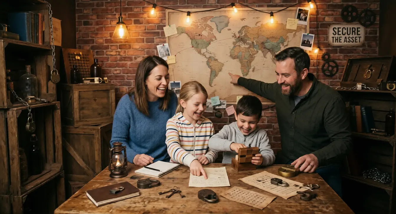 Family escape room — zabava za roditelje i djecu