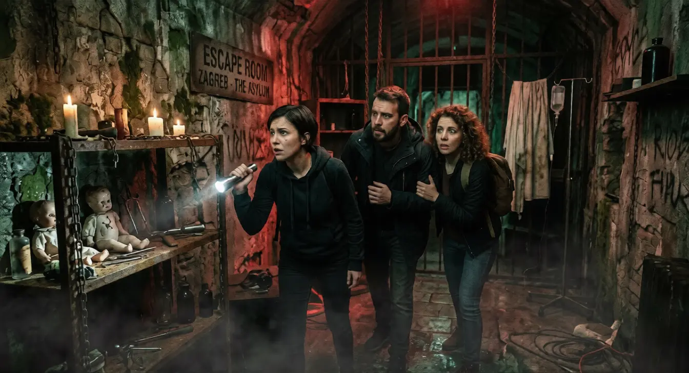 The scariest horror escape room in Zagreb