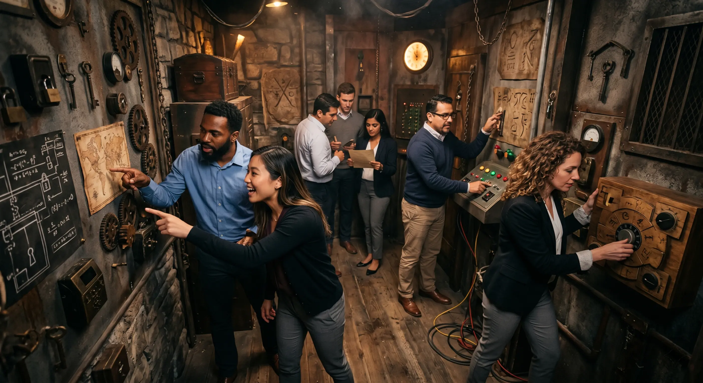 <a href="/team-building">Team building</a> u Zagrebu: zašto escape room pobjeđuje pizzu i bowling building u Zagrebu